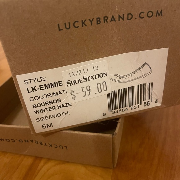 Tan ballet flats by Lucky Brand NIB - Picture 4 of 5